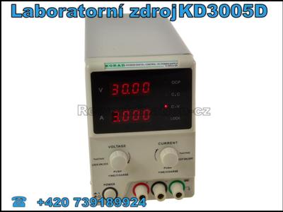 Zasilacza laboratoryjnego KORAD KD3005D