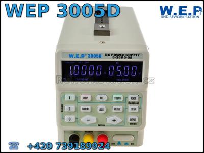 Zasilacza laboratoryjnego WEP 3005D